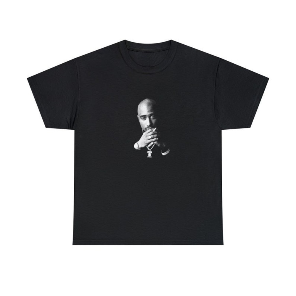 Tupac Tshirt Graphic Rap Tees 90s Graphic Tees